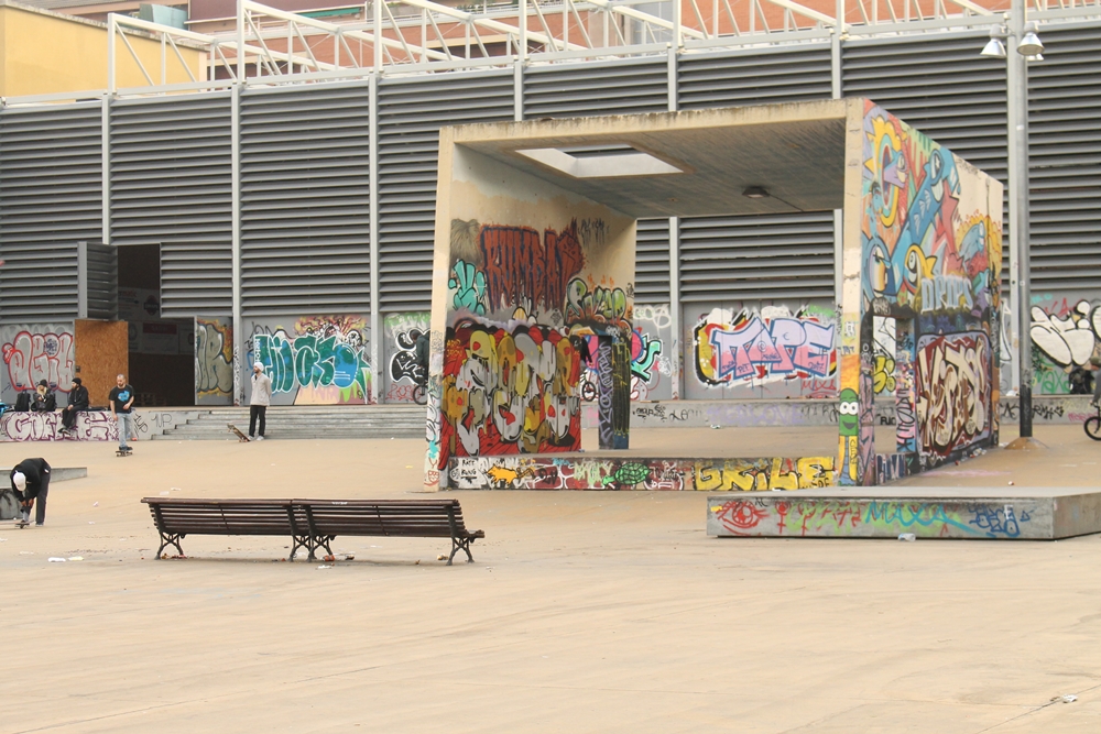 Barcelona Paral-lel skatepark