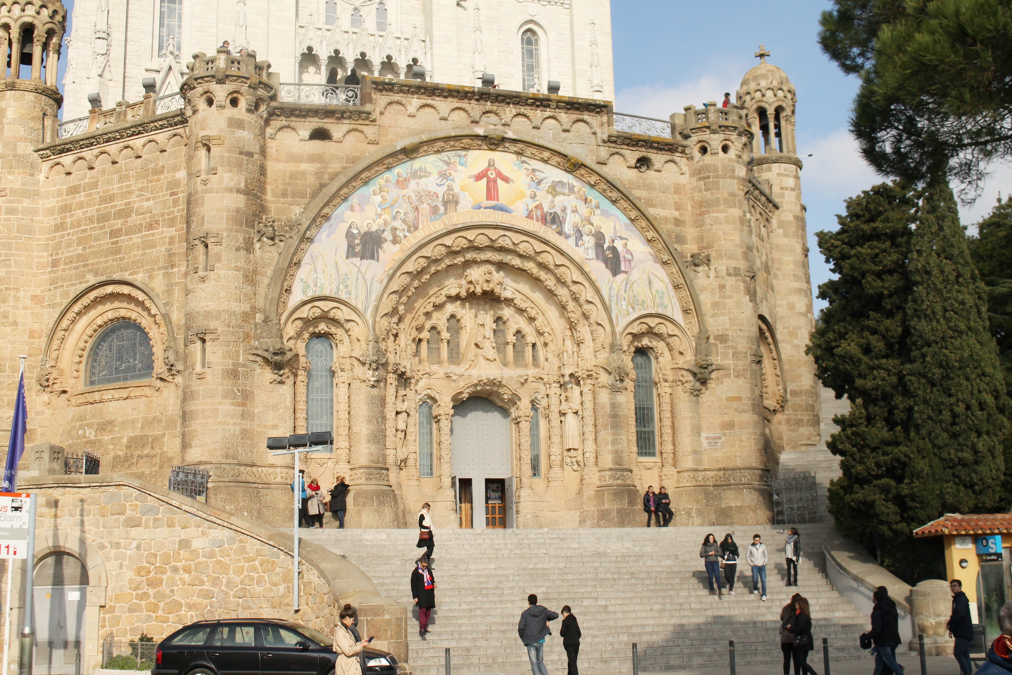 Barcelona Tibidabo Iglesia del Sagrat Cor