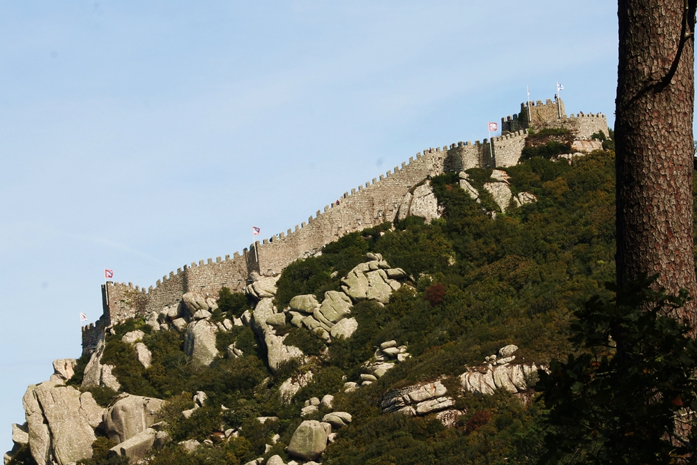 castelo dos mouros dag naar sintra portugal lissabon