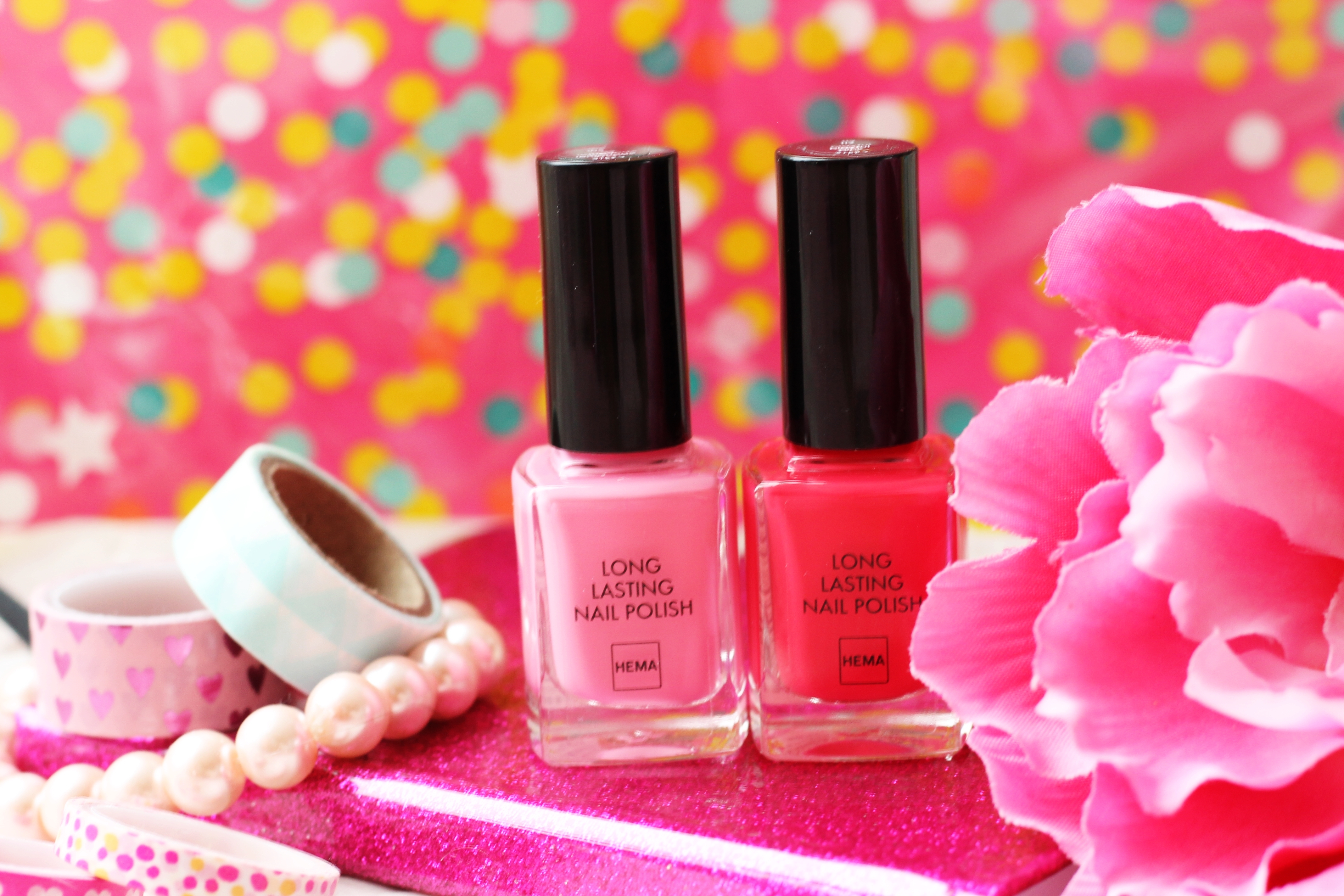 hema nagellak roze