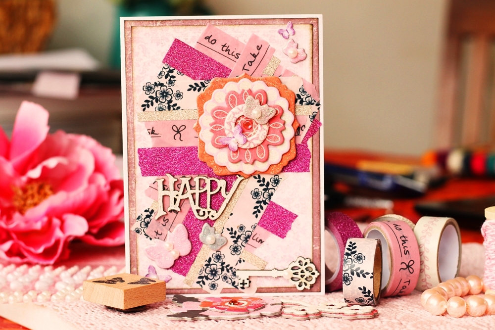 DIY | Zelf kaarten maken met washi tape
