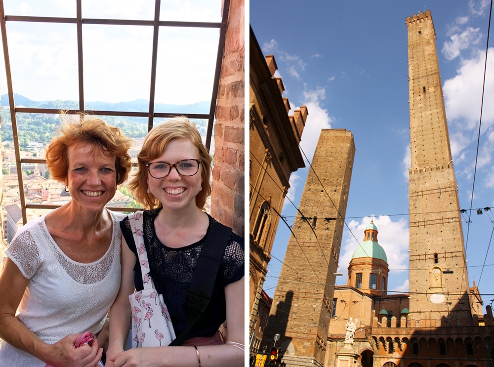 wat te doen in Bologna Torre degli Asinelli