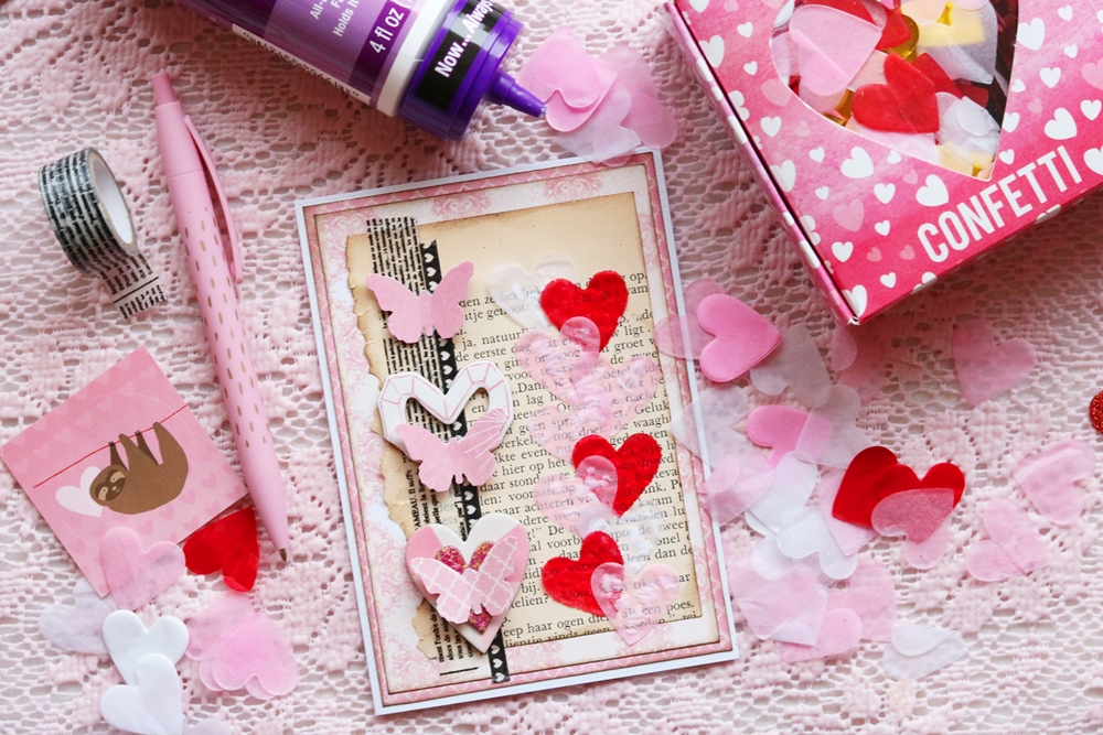 Valentijnskaart zelf maken DIY last minute