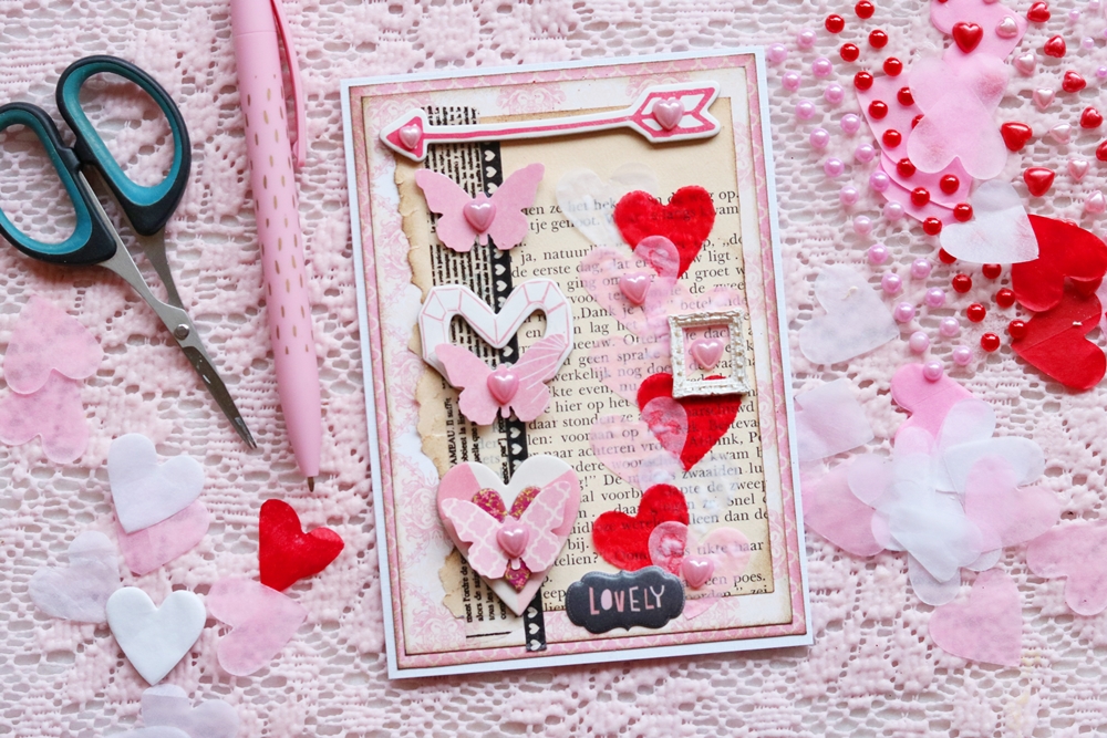 Valentijnskaart zelf maken DIY last minute