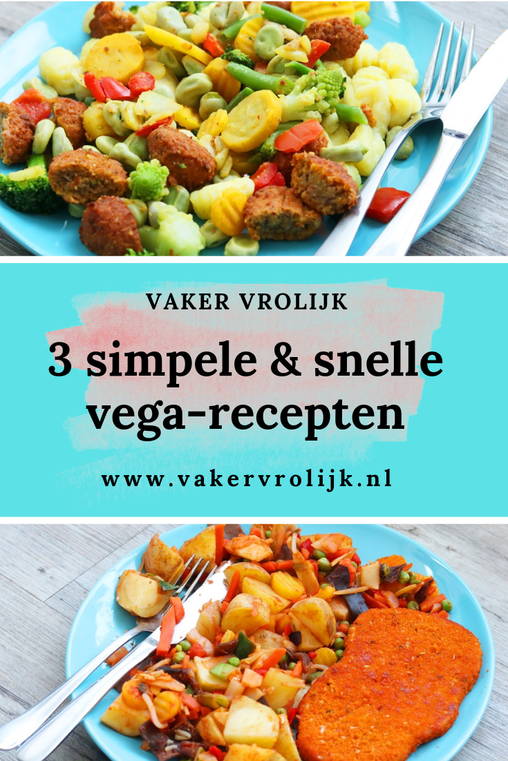 simpele en snelle vegetarische recepten