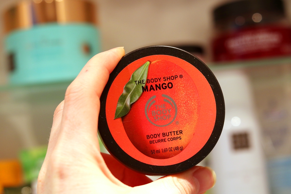 body shop body butter mango