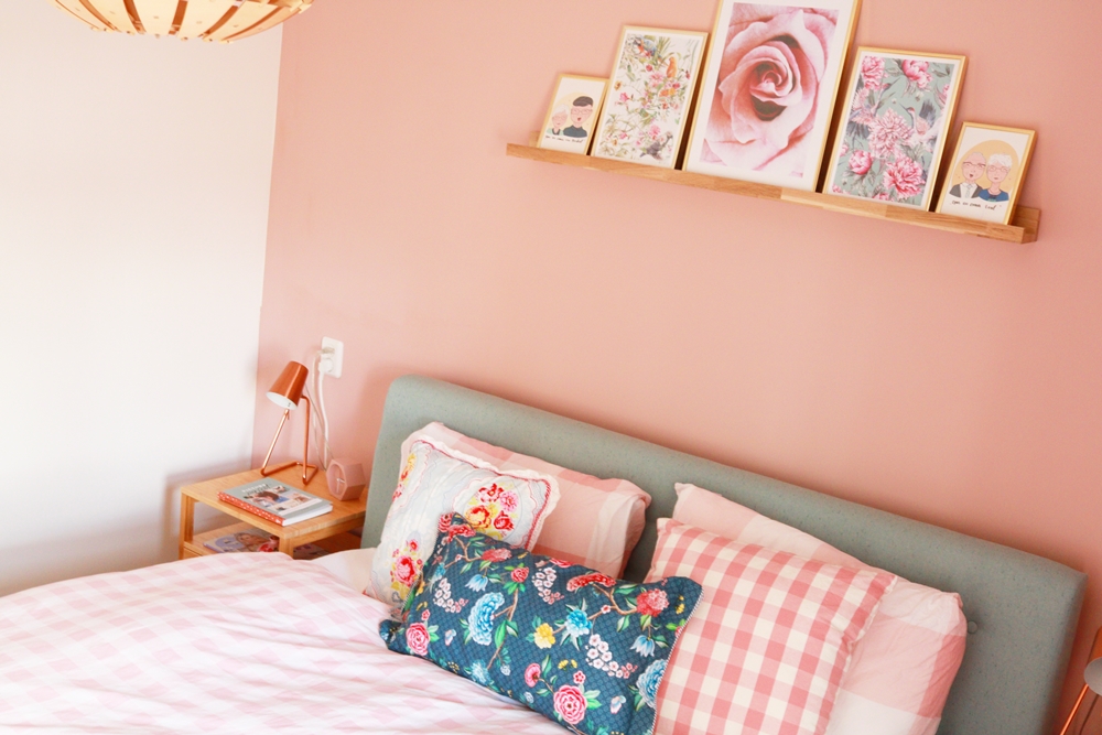 roze slaapkamer