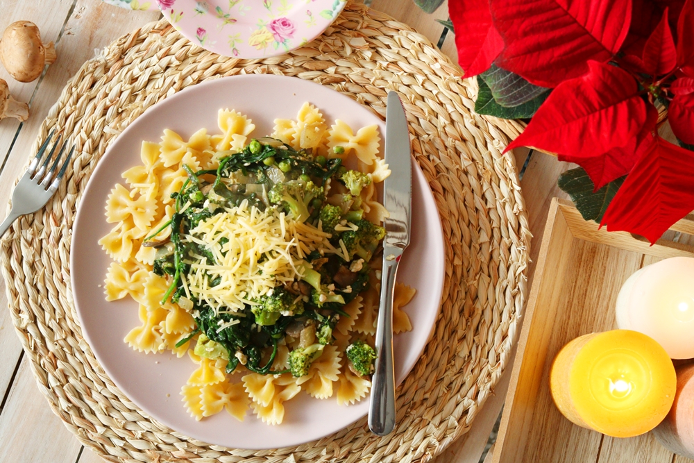 recept voor pasta pesto met broccoli ricotta
