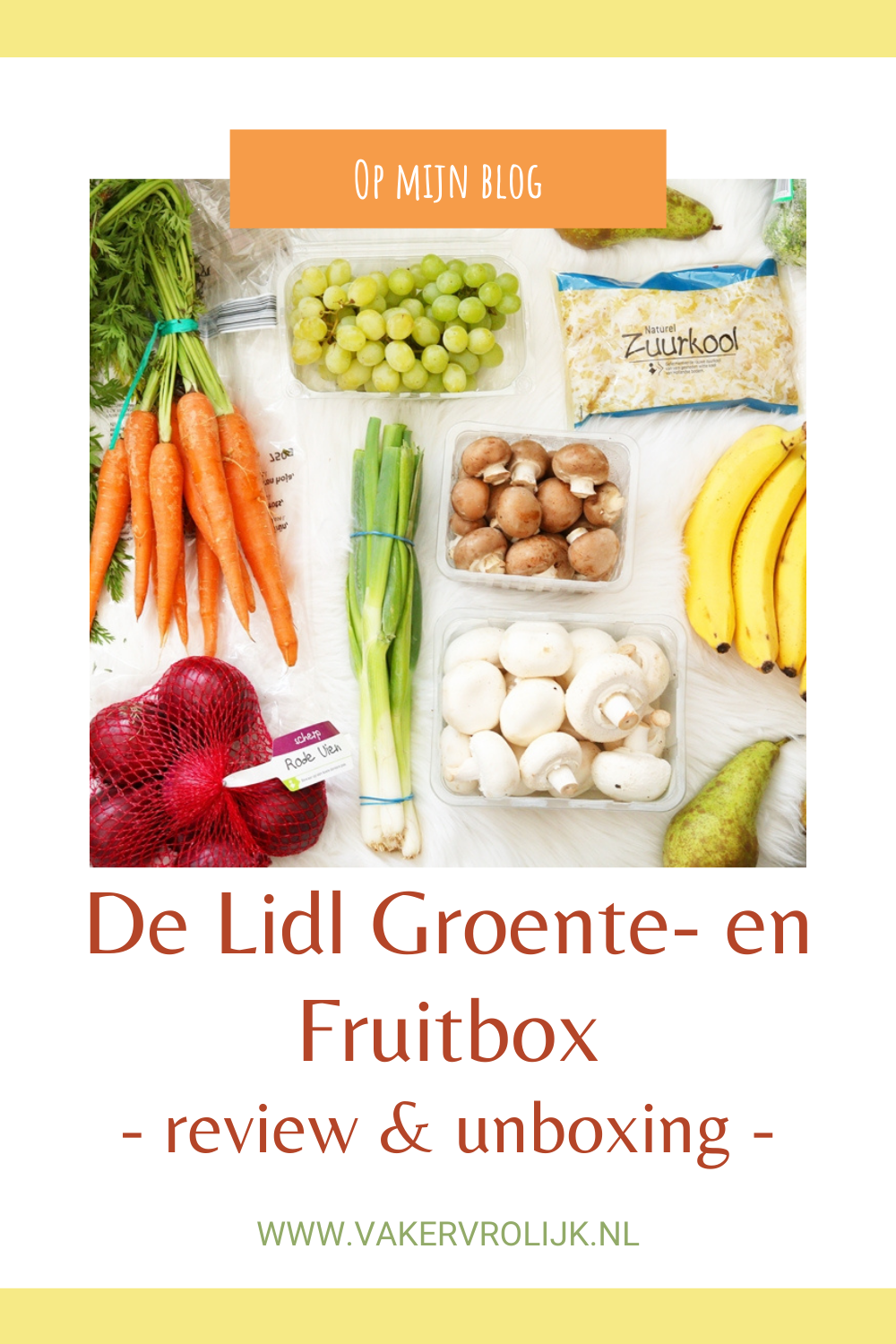 Lidl Groente- en Fruitbox Pinterest