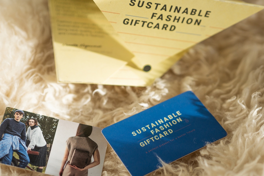 sustainable fashion gift card