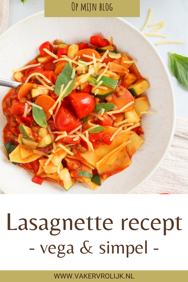 lasagnette recept